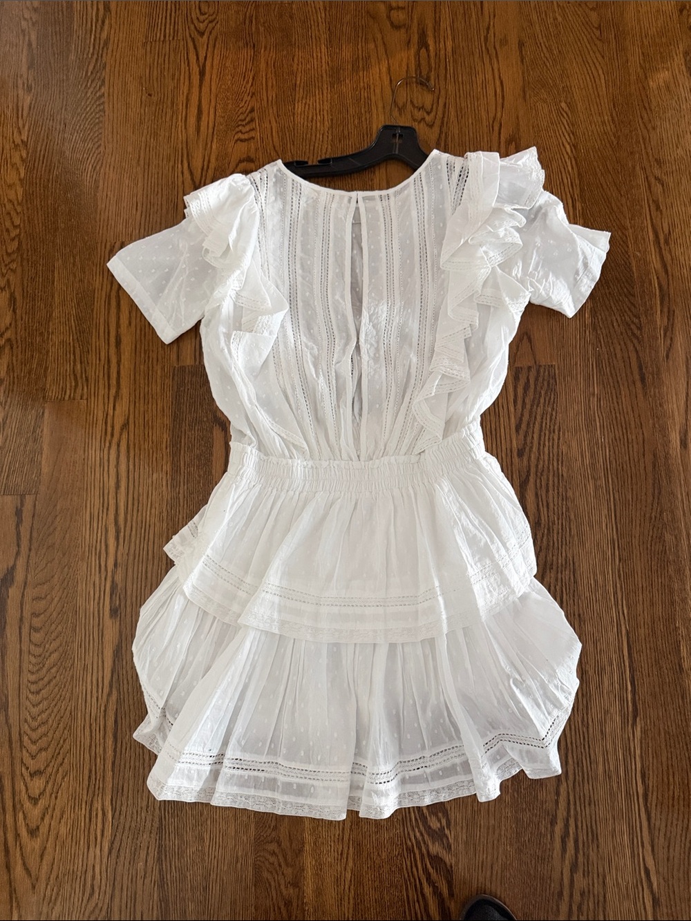 LoveShackFancy White Natasha dress
